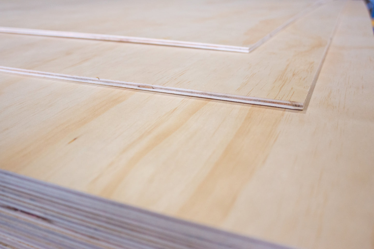 6mm Radiata Untreated Plywood 2400mm x 1200mm x 6mm