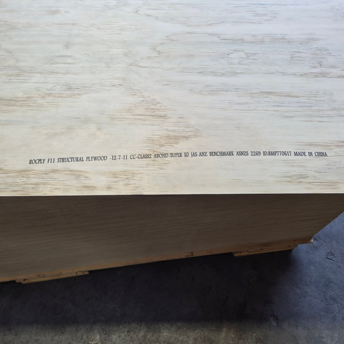 18mm Radiata Structural Plywood H3.2 Treated F11, 2.4 x 1.2